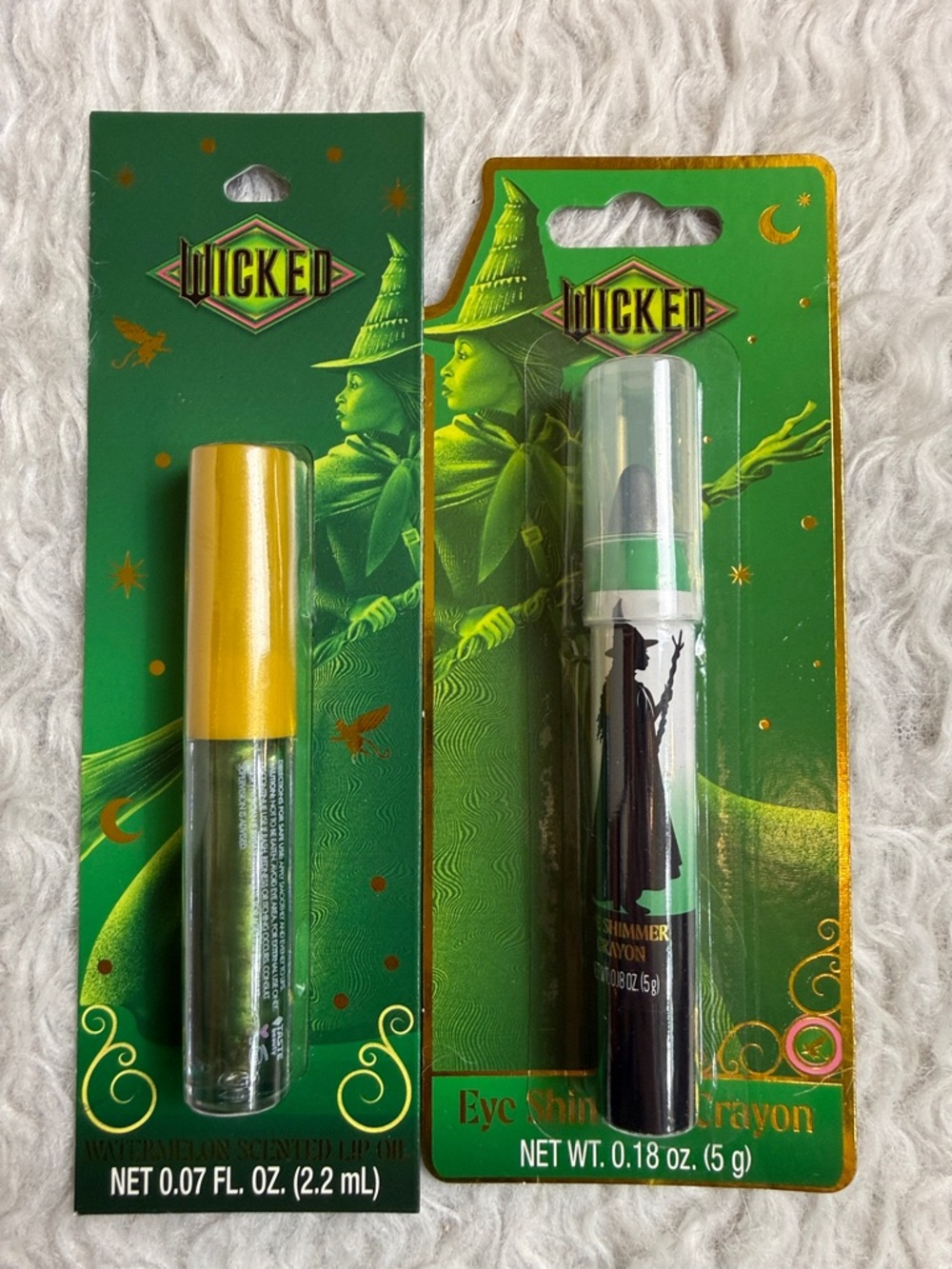 Wicked Make Up Bundle - Lip Oil And Eye Shimmer Crayon